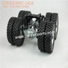 3-CROSSRC UC6 Parts eight-wheel metal double rear axle with suspension CS-96312306-3