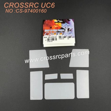 6-CROSSRC UC6 Parts Window kit CS-97400160-1