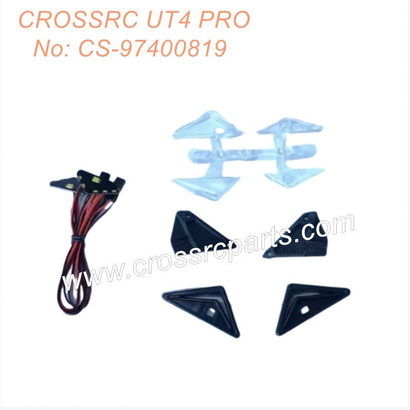 CROSSRC UT4 Pro 1/7 Climbing Car Parts headlight assembly CS-97400819