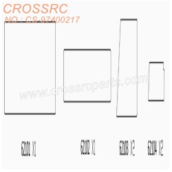 7-CROSSRC GC4 GC4M accessories Front set CS-97400217-4