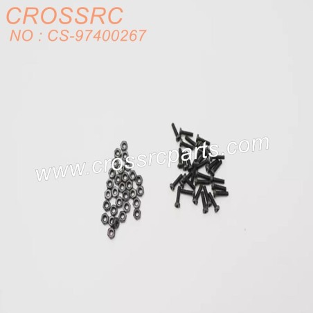 16-CROSSRC GC4 GC4M Accessories Wheel Hub Simulation Screws and Nuts CS-97400267