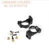 Crossrc UT4 Pro 1/7 RC Car Parts CNC steering C seat CS-97400712-1