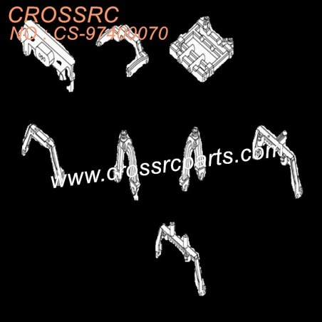 3-CROSSRC PG4 PG4S PG4L accessories PG4L cross beam combination CS-97400070-2