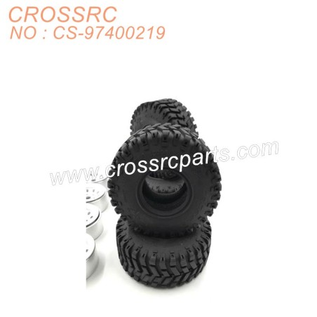 4-CROSSRC PG4 PG4S PG4L accessories PG4L dual rear wheels 1.9-inch metal wheel and tire assembly set CS-97400219-2