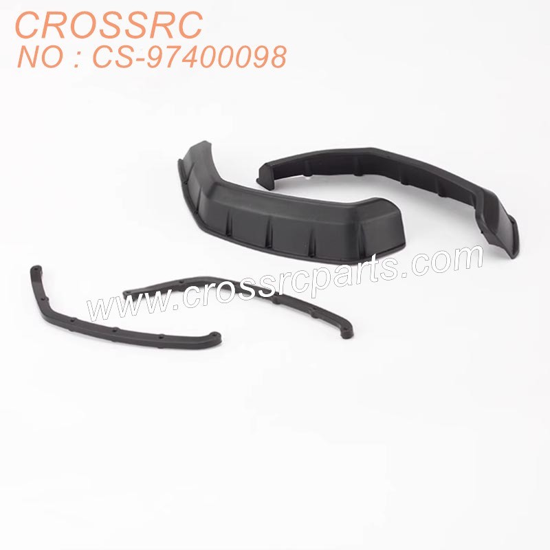 7-CROSSRC PG4 PG4S PG4L accessories Rear wheel eyebrow, rear cargo pocket, fender kit CS-97400098-2