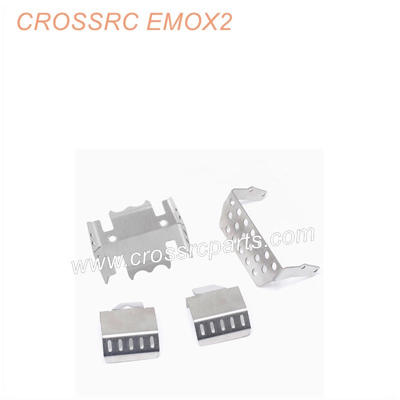 CROSSRC EMOX2 Big Lion RC CAR Parts Stainless steel armor plate-1