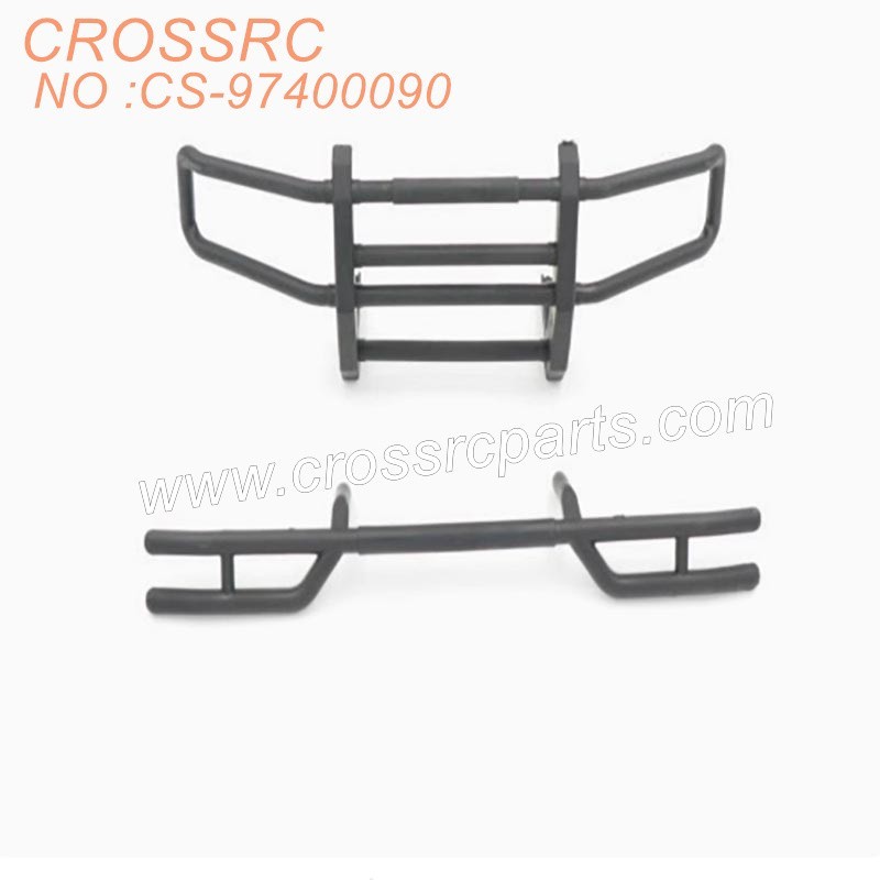 16-CROSSRC PG4 PG4S PG4L accessories, front and rear guardrails, black CS-97400090-1