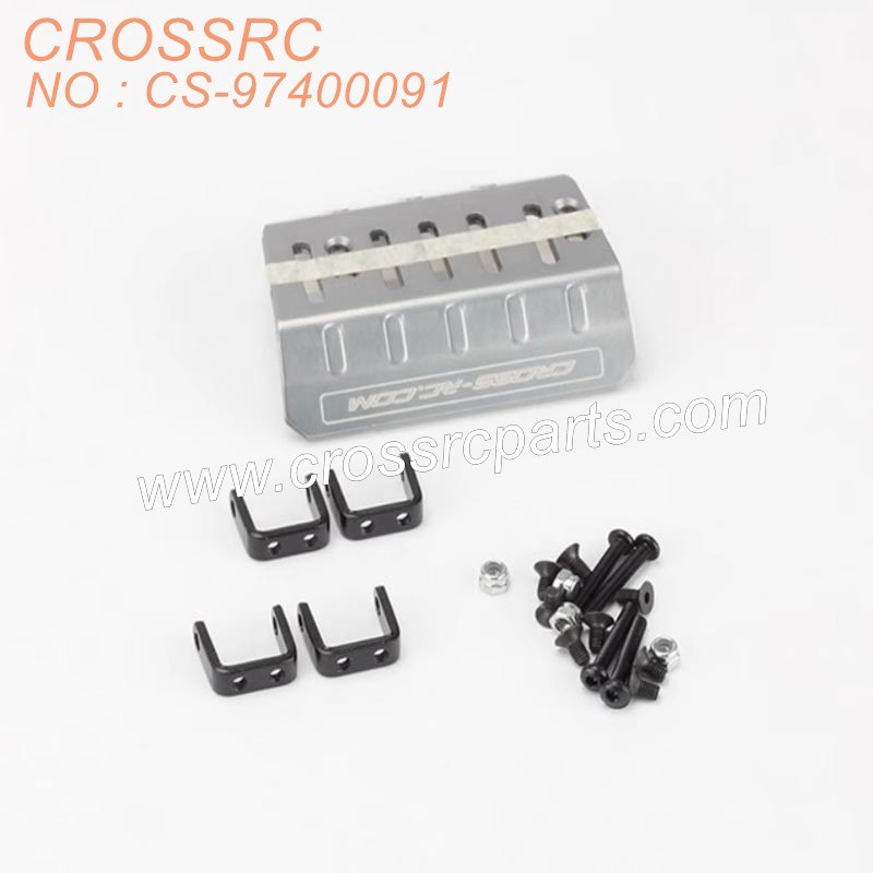 33-CROSSRC PG4 PG4S PG4L accessories Axle housing metal protection mounting plate CS-97400091-1