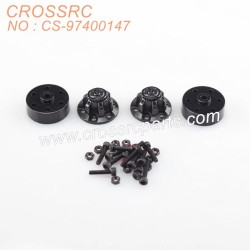 40-CROSSRC PG4 PG4S PG4L accessories 2.2-inch metal wheels (FAT-MAN) electroplating CS-97400147-3