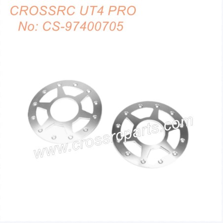 Crossrc UT4 Pro 1/7 RC Car Parts CNC Wheel Decorative Press CS-97400705