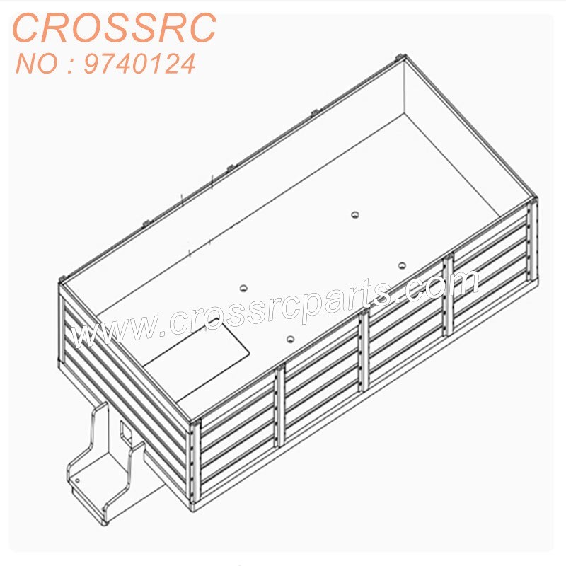 14-CROSSRC Other accessories Rear bucket Original accessories 9740124-1