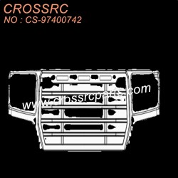 19-CROSSRC Other accessories Electroplating front face kit CS-97400742-2