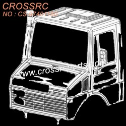 20-CROSSRC Other accessories Silver front body (assembled) CS-97401180-5