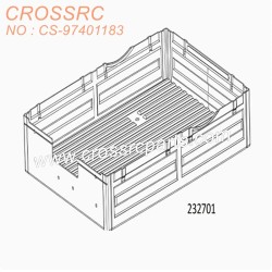 22-CROSSRC Other accessories Transparent body assembly Body CS-97401183-2