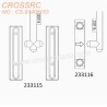 22-CROSSRC Other accessories Transparent body assembly Body CS-97401183-3