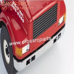 23-CROSSRC Other accessories Electroplating front anti-collision upgrade parts CS-97401171-4