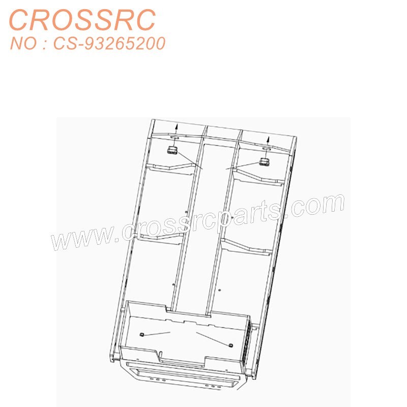 33-CROSSRC Other accessories trailer bucket CS-93265200-2