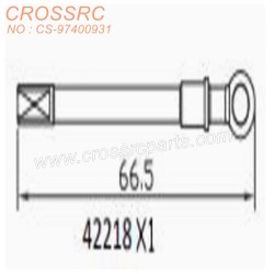 49-CROSSRC_Other_accessories_EMO_door_axle_CVD_short_shaft_kit (right)_CS-97400931