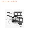 CROSSRC EMO X2 Off-Road Car RTR Parts Retractable vehicle ladder-3