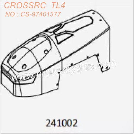 19-CROSSRC_Tractor_Big_Iron_Bull_TL4_Parts-PC_red_front_compartment_cover_241002_CS-97401377