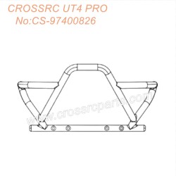 CROSSRC UT4 Pro 1/7 Climbing Car Parts front bumper CS-97400826