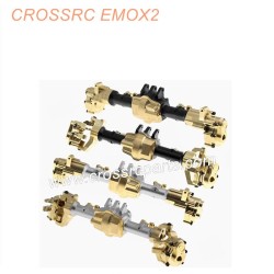 CROSSRC EMO X2 Off-Road Car RTR Upgrade Parts upgrade metal front axle rear axle Bridge housing assembly-2