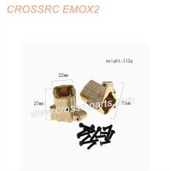 CROSSRC EMOX2 Big Lion RC CAR Parts upgrade brass accessories rear bridge cup rear C seat-1