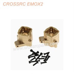 CROSSRC EMOX2 Big Lion RC CAR Parts upgrade brass accessories rear bridge cup rear C seat-2