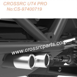 CROSSRC UT4 Pro Off-Road Car Parts exhaust pipe trim CS-97400719-2