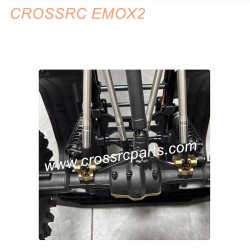 CROSSRC EMOX2 Big Lion RC CAR Upgrade Parts Front and rear axle upgrade brass metal tie rod seat shock absorber base-3