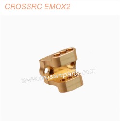 CROSSRC EMOX2 Big Lion RC CAR Upgrade Parts Front and rear axle upgrade brass metal tie rod seat shock absorber base-5