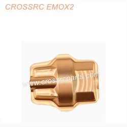 CROSSRC EMOX2 Big Lion RC CAR Upgrade Parts Front and rear axle bridge cover upgrade brass metal bridge cover-1