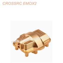 CROSSRC EMOX2 Big Lion RC CAR Upgrade Parts Front and rear axle bridge cover upgrade brass metal bridge cover-5