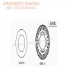 CROSSRC EMOX2 Big Lion RC CAR Parts tire 50056 42329 CS-97401143-2