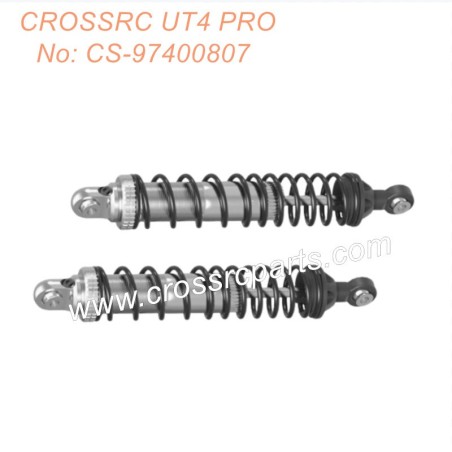 CROSSRC UT4 Pro Tiger Shark RC CAR Parts Front Main Shock Absorber Assembly CS-97400807