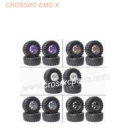 CROSSRC EMOX Big Rhino RC CAR Parts 2.2-inch ET37 wheel boots tire-4