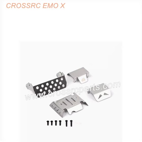 CROSSRC EMOX Big Rhino RC CAR Parts Metal armor chassis armor