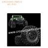 CROSS RC EMO X 1/8 RC Car Parts 2.2-inch Wheels + Tires R151-5