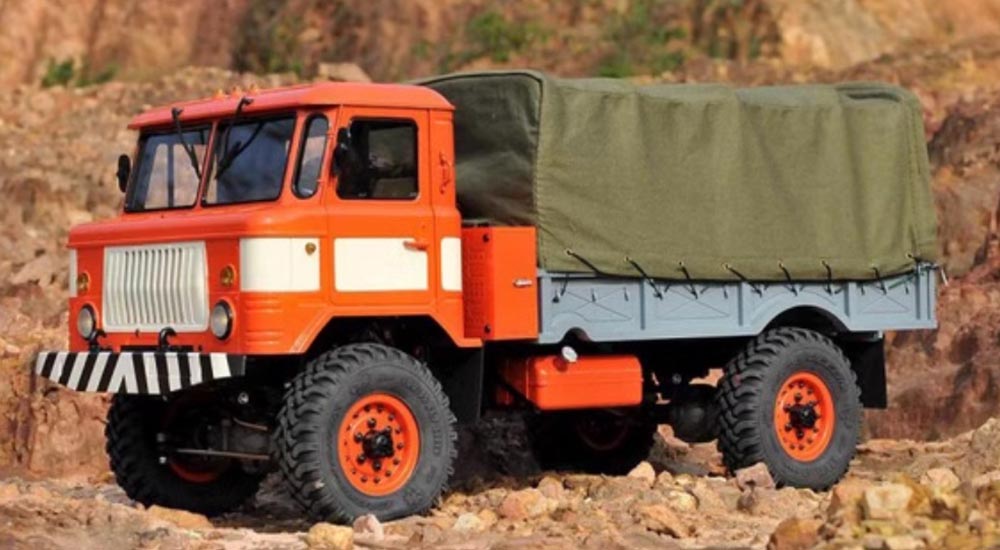 1-CROSSRC GC4 Military Truck Model Car-6