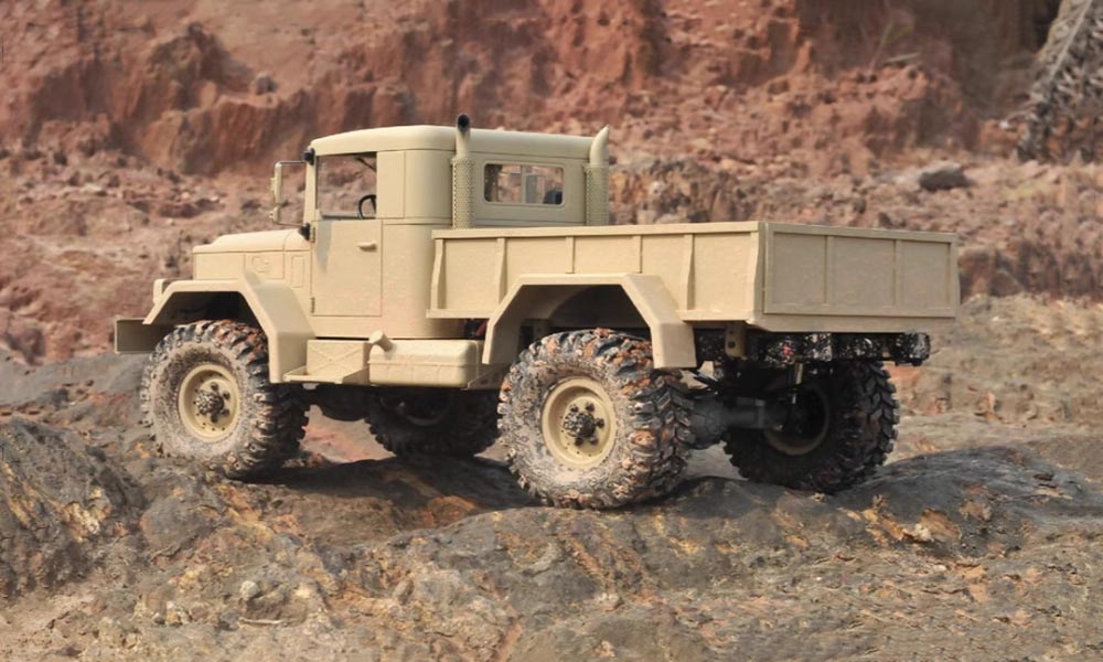 1-CROSSRC HC4 Military Truck Model Car-2